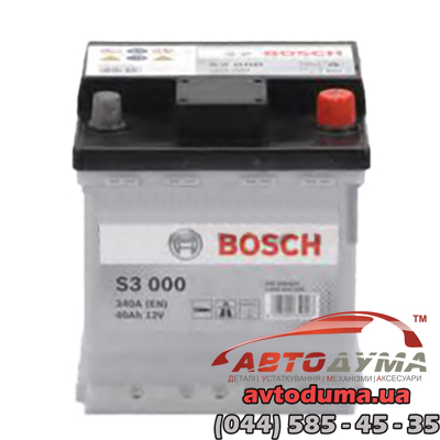 Аккумулятор BOSCH 6 СТ-40-R 0092s30000