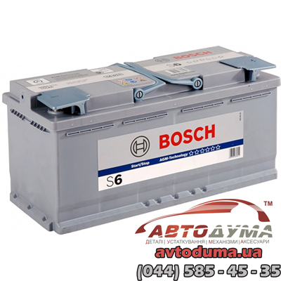 Аккумулятор BOSCH 6 СТ-105-R 0092s60150
