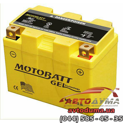 Аккумулятор MOTOBATT 6 СТ-4,5-R mtz5s