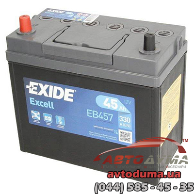 Аккумулятор EXIDE Excell 6 СТ-45-L eb457