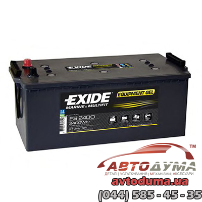 Аккумулятор EXIDE Equipment Gel 6 СТ-210-L es2400