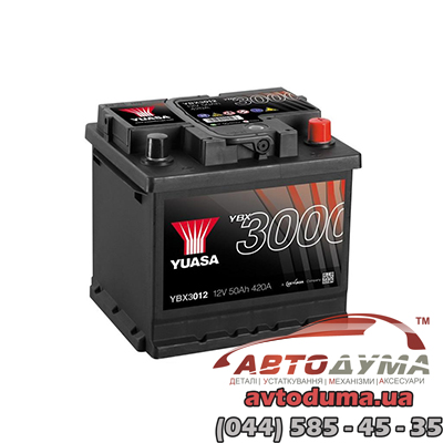 Аккумулятор YUASA YBX3000 6 СТ--R ybx3012
