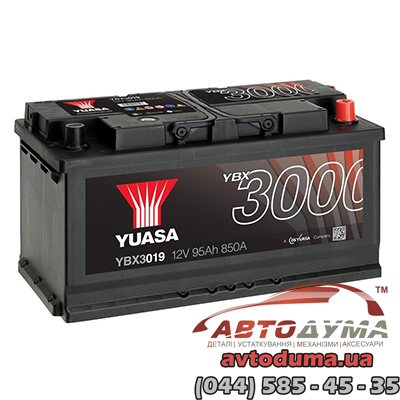 Аккумулятор YUASA YBX3000 6 СТ--R ybx3019