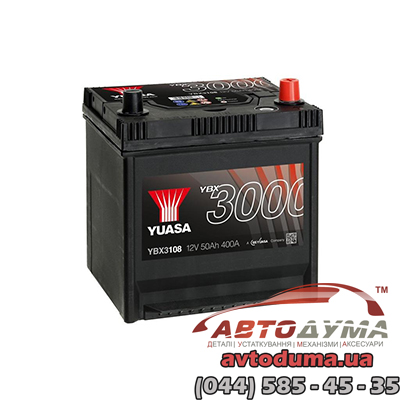 Аккумулятор YUASA YBX3000 6 СТ--R ybx3108
