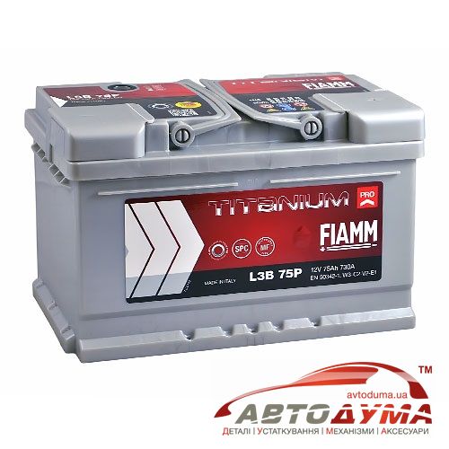 Аккумулятор FIAMM TITANIUM PRO 6 СТ-75-R 7905156