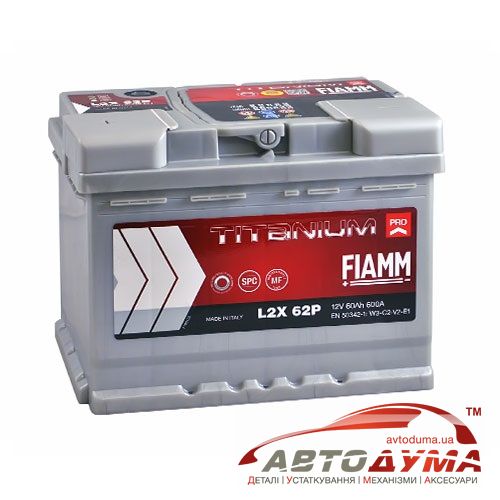 Аккумулятор FIAMM TITANIUM PRO 6 СТ-60-R 7905149
