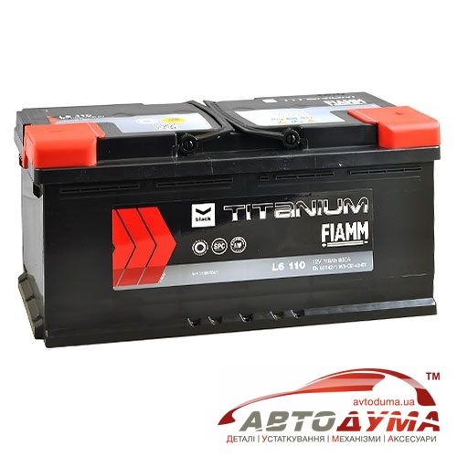 Аккумулятор FIAMM TITANIUM BLACK 6 СТ-110-R 7905196