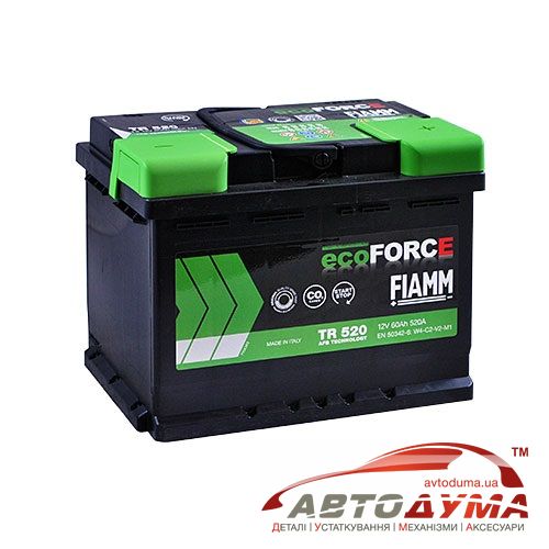 Аккумулятор FIAMM Ecoforce AFB 6 СТ-60-R 7903794