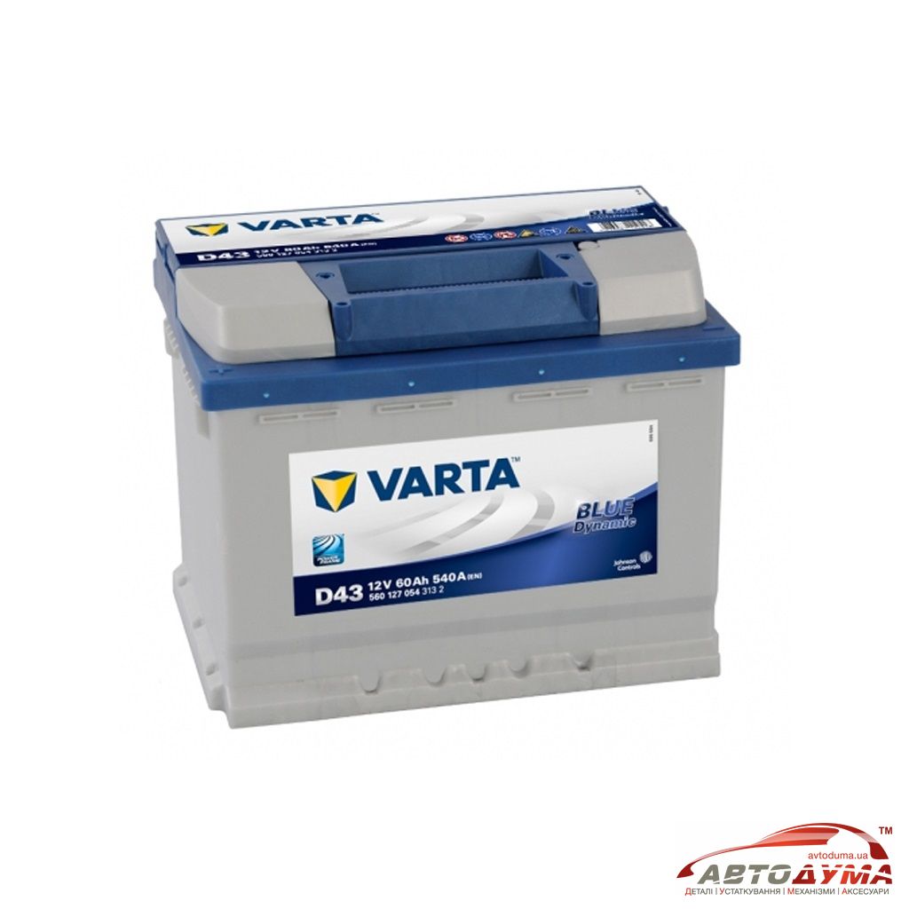 Аккумулятор VARTA 6 СТ-60-L 560127054