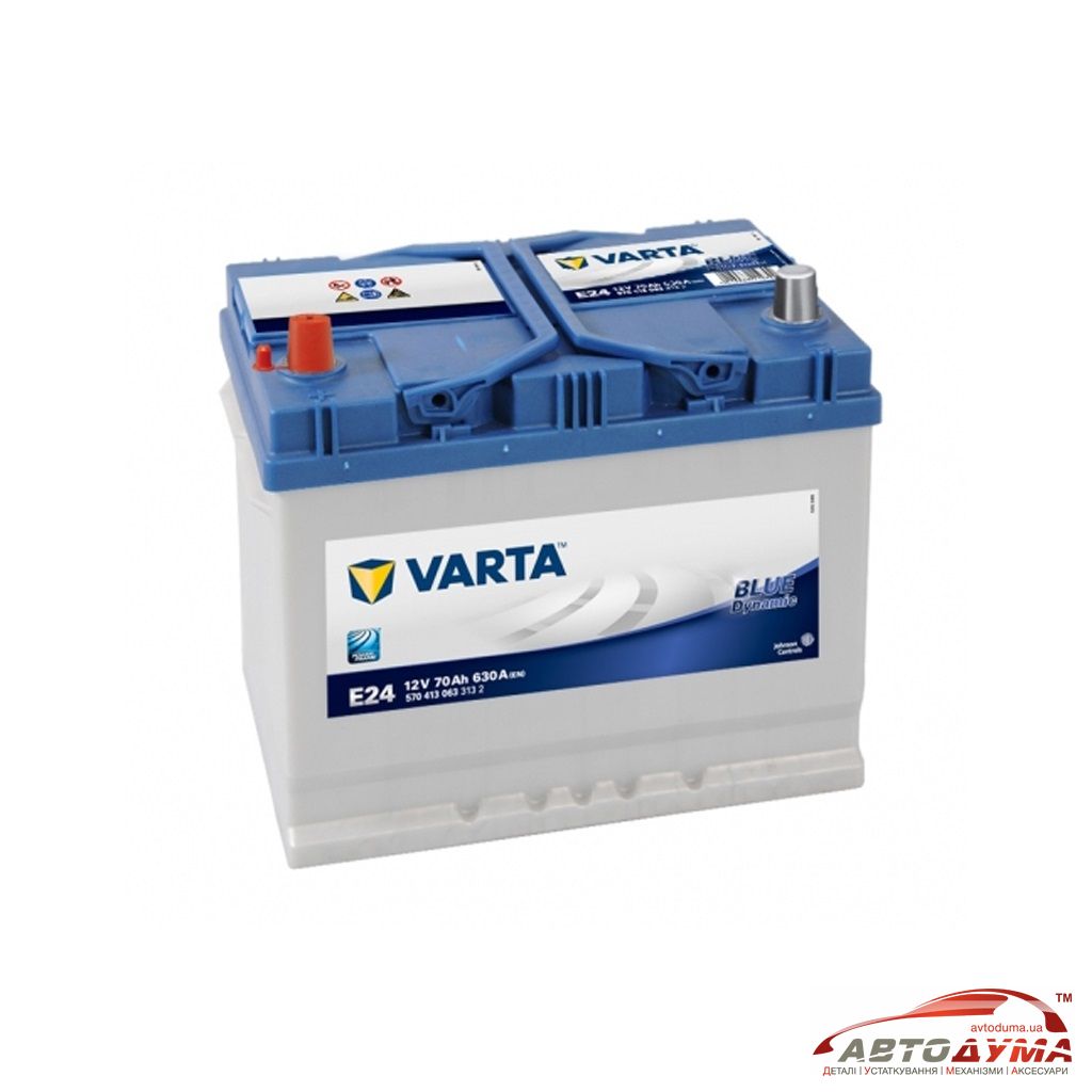 Аккумулятор VARTA 6 СТ-70-L 570413063