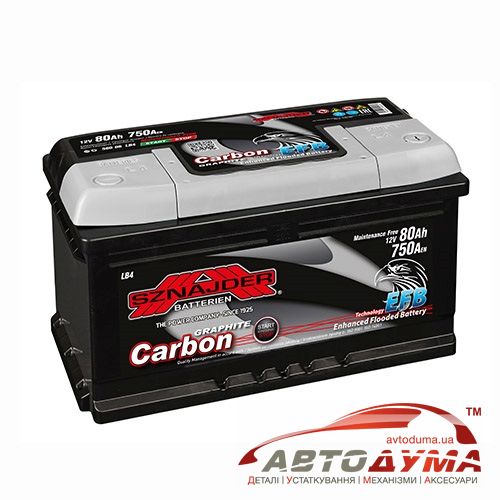 Аккумулятор SZNAJDER Carbon 6 СТ-80- 58008