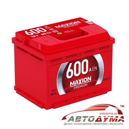 Аккумулятор MAXION PREMIUM 6 СТ-60-L 5606720250
