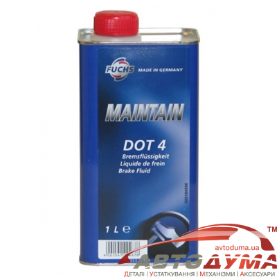 FUCHS TITAN MAINTAIN DOT 4, 1л FUCHS TITAN MAINTAIN DOT 4, 1л