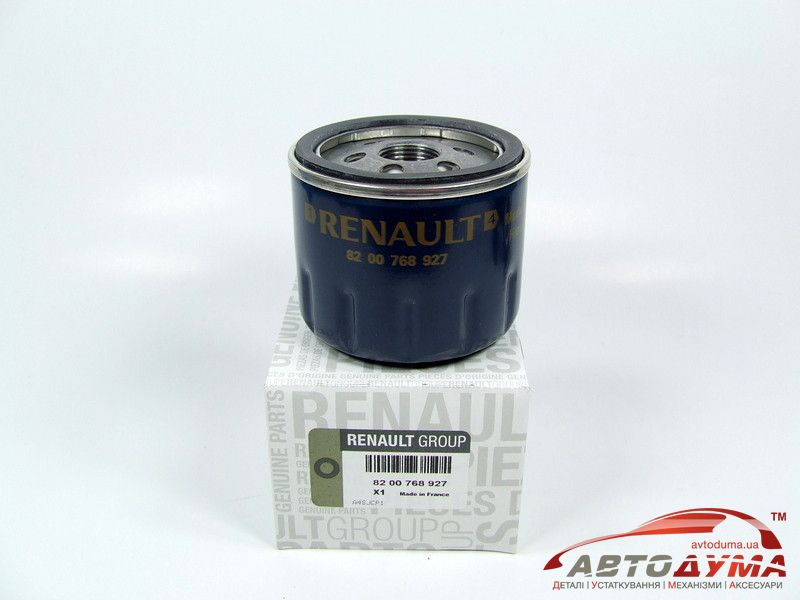 Renault (Original) 8200768927 - Масляный фильтр на Рено Доккер  Дачиа Доккер 1.5dci