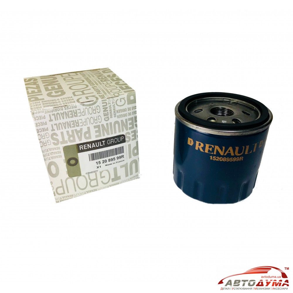 Renault (Original) 152089599R - Масляный фильтр на Рено Дастер 1.5dci