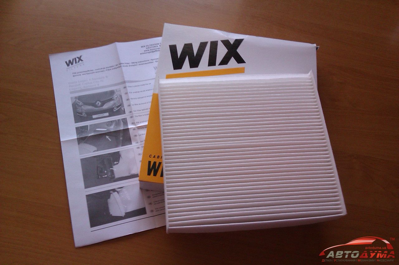  WIX WP2110 - Фильтр салона на Рено Логан 2  Logan MCV2  Сандеро 2  Сандеро Степвей 2