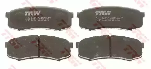 TRW GDB1182 Колодки тормозные дисковые задние, TOYOTA Land Cruiser, 2.4-4.5, 84-