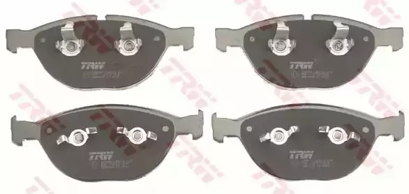TRW GDB1558 Колодки тормозные дисковые передние, BMW 5 (E60), 6 (E63), 7 (E65), 3.0D-6.0, 03-10