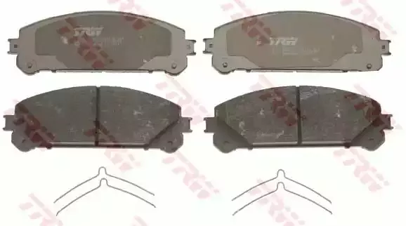TRW GDB3484 Колодки тормозные дисковые передние, LEXUS NX/RX; TOYOTA Highlander/Rav 4, 07-