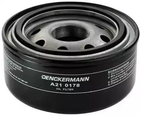 DENCKERMANN A210178 Фільтр масла VW 2,8TDI LT28-46 97- (AGK/ATA)