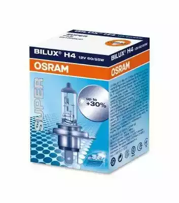 OSRAM 64193SUP Лампа Osram Super H4 12V 60/55W P43T +30% (упаковка картон)