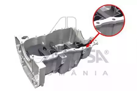 ASAM 30485 Масляний піддон двигуна Dacia Logan/Renault Kangoo 1.5 Dci/1.6 16V