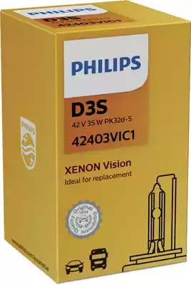PHILIPS 42403VIC1 Автолампа ксенонова PHILIPS 42403VIC1 Автолампа ксенонова