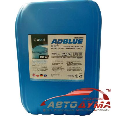 AXXIS 501579AUS32 Жидкость ADBLUE, 20л