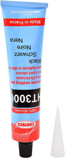 Формирователь прокладок Corteco Silicone Sealing Paste черный HT300C