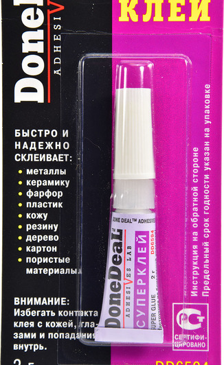 Клей DoneDeal Super Glue DD6594