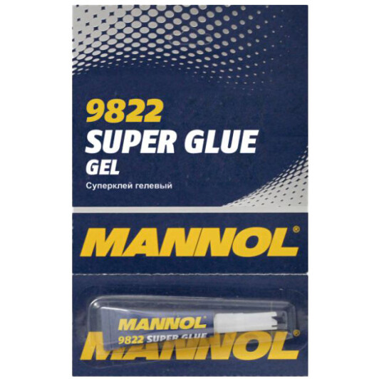 Клей Mannol Super Glue Gel 9822