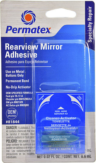 Клей Permatex Rear View Mirror Adhesive 81844