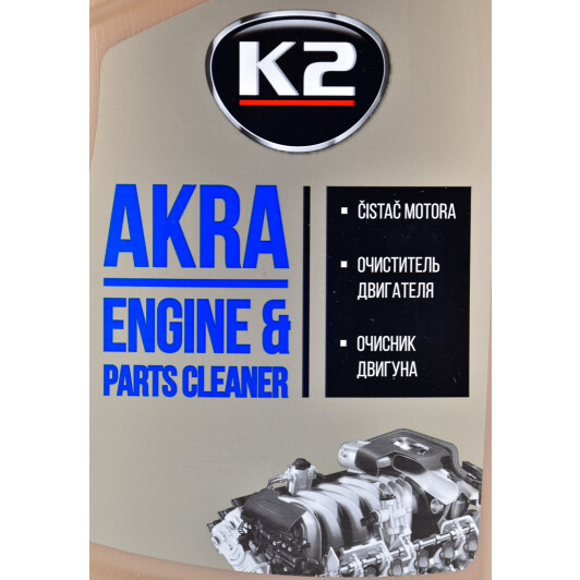 Очиститель двигателя K2 Akra жидкость K177