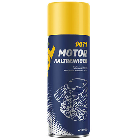 Очиститель двигателя Mannol Motor Kaltreiniger пена 9671 Очиститель двигателя Mannol Motor Kaltreiniger пена 9671