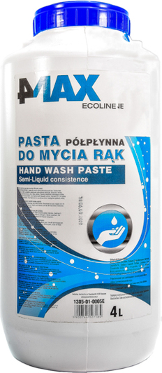 Очиститель рук 4Max Hand Wash Paste Semi-liquid миндаль 1305010005E