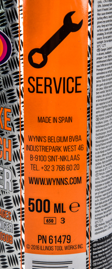 Очиститель тормозной системы Wynns Brake and Clutch Cleaner W61479