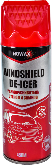 Универсальный размораживатель Nowax Windshield De-Icer аэрозоль NX45019 Универсальный размораживатель Nowax Windshield De-Icer аэрозоль NX45019