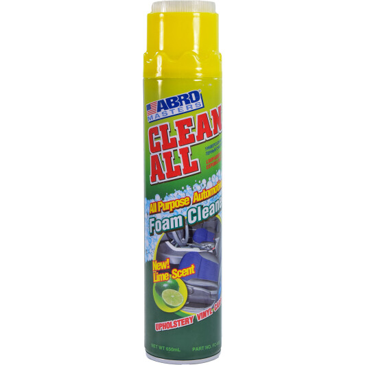 Очиститель салона ABRO Clean All лайм 650 мл (FC-650) Очиститель салона ABRO Clean All лайм 650 мл (FC-650)