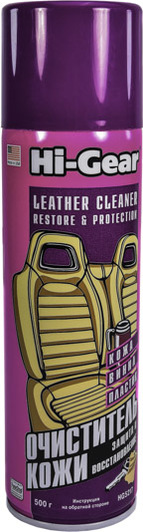 Очиститель салона Hi-Gear Leather Cleaner 500 мл (HG5217)