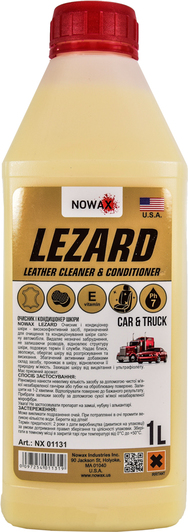 Очиститель салона Nowax Lezard Leather Cleaner & Conditioner 1000 мл (NX01131)