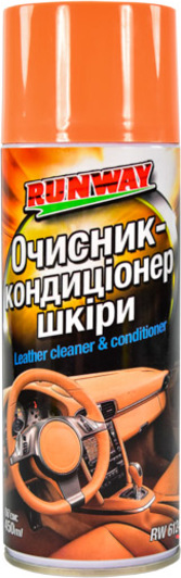 Очиститель салона Runway Leather Cleaner & Conditioner 450 мл (RW6124)