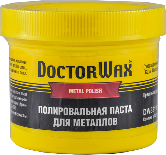 Полировальная паста DoctorWax Metal Polish DW8319
