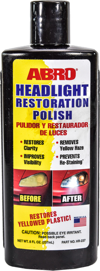Полироль для фар ABRO Headlight Restoration Polish HR-237