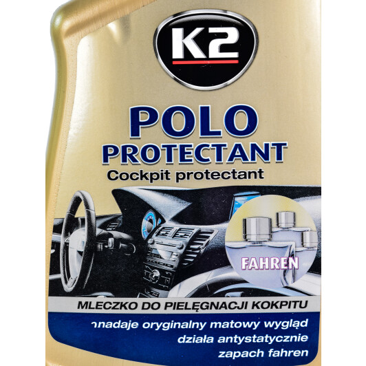 Полироль для салона K2 Polo Protectant Fahren новая машина 770 мл (K417M)