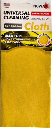Салфетка Nowax NX65432 микрофибра 30x40 см Салфетка Nowax NX65432 микрофибра 30x40 см