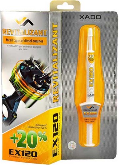 Присадка Xado Revitalizant EX120 (дизель) XA10034 Присадка Xado Revitalizant EX120 (дизель) XA10034
