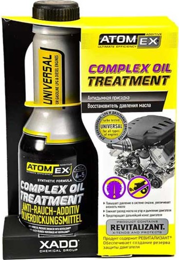 Присадка Xado Atomex Complex Oil Treatment XA40018 Присадка Xado Atomex Complex Oil Treatment XA40018