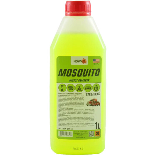 Очиститель Nowax Mosquito NX01148 1000 мл Очиститель Nowax Mosquito NX01148 1000 мл