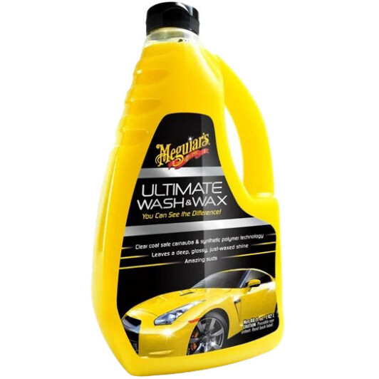 Автошампунь-полироль Meguiar Ultimate Wash & Wax воск G17748 Автошампунь-полироль Meguiar Ultimate Wash & Wax воск G17748