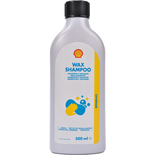 Автошампунь-полироль концентрат Shell Wax Shampoo воск AC30J